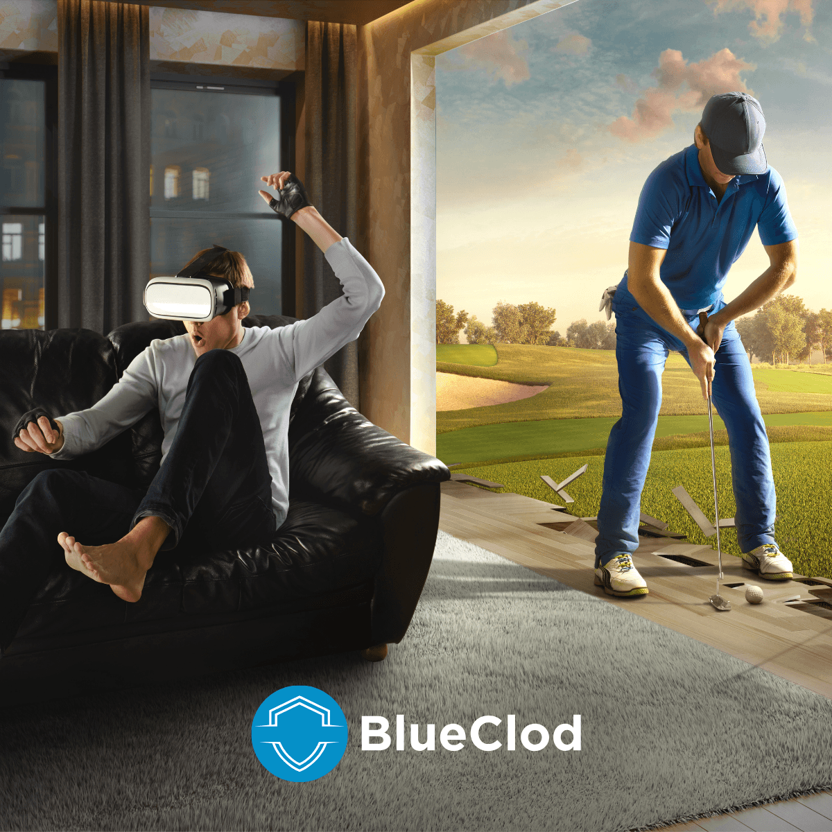 Learning Golf in BlueClod